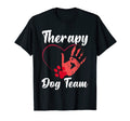 Therapy Dog Team Group Dog Handler T-Shirt - Unique Graphic for Adults - T-Shirt, Sweatshirt, Hoodie