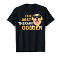 Best Therapy Is Golden Retriever Dog T-Shirt - Graphic Print Men Women - T-Shirt, Sweatshirt, Hoodie
