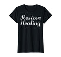 Restore Healing Mental Health Therapist T-Shirt - Custom Art Print Unisex - T-Shirt, Sweatshirt, Hoodie