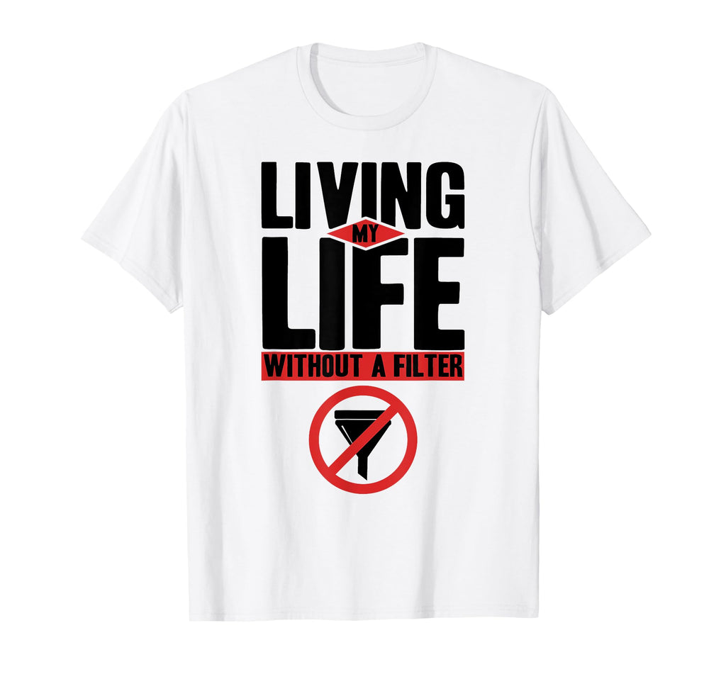 Antisocial Living My Life Without T-Shirt - Novelty Apparel Men Women - T-Shirt, Sweatshirt, Hoodie