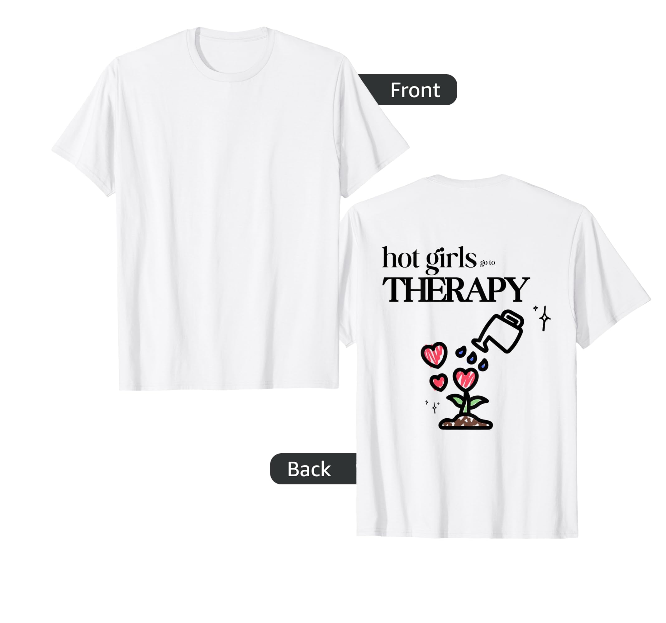 Hot Go To Therapy Self Care T-Shirt - Streetwear Style Unisex - T-Shirt, Sweatshirt, Hoodie