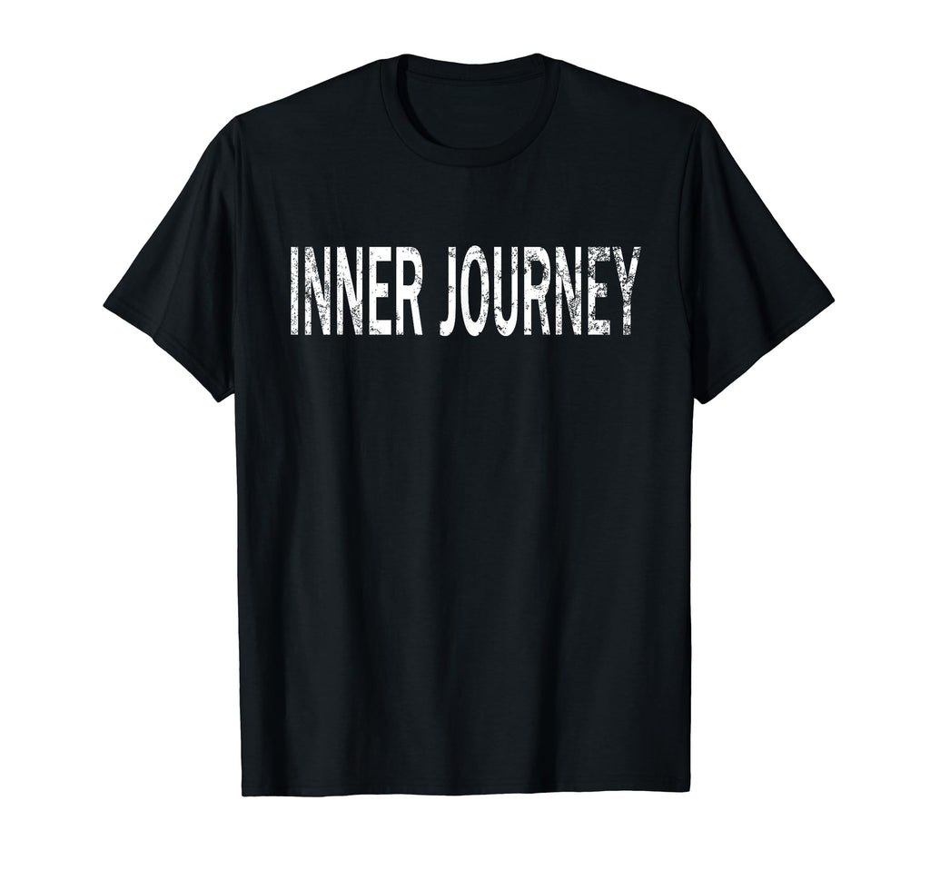 Inner Journey Distressed Mindfulness T-Shirt - Unique Graphic Men Women - T-Shirt, Sweatshirt, Hoodie