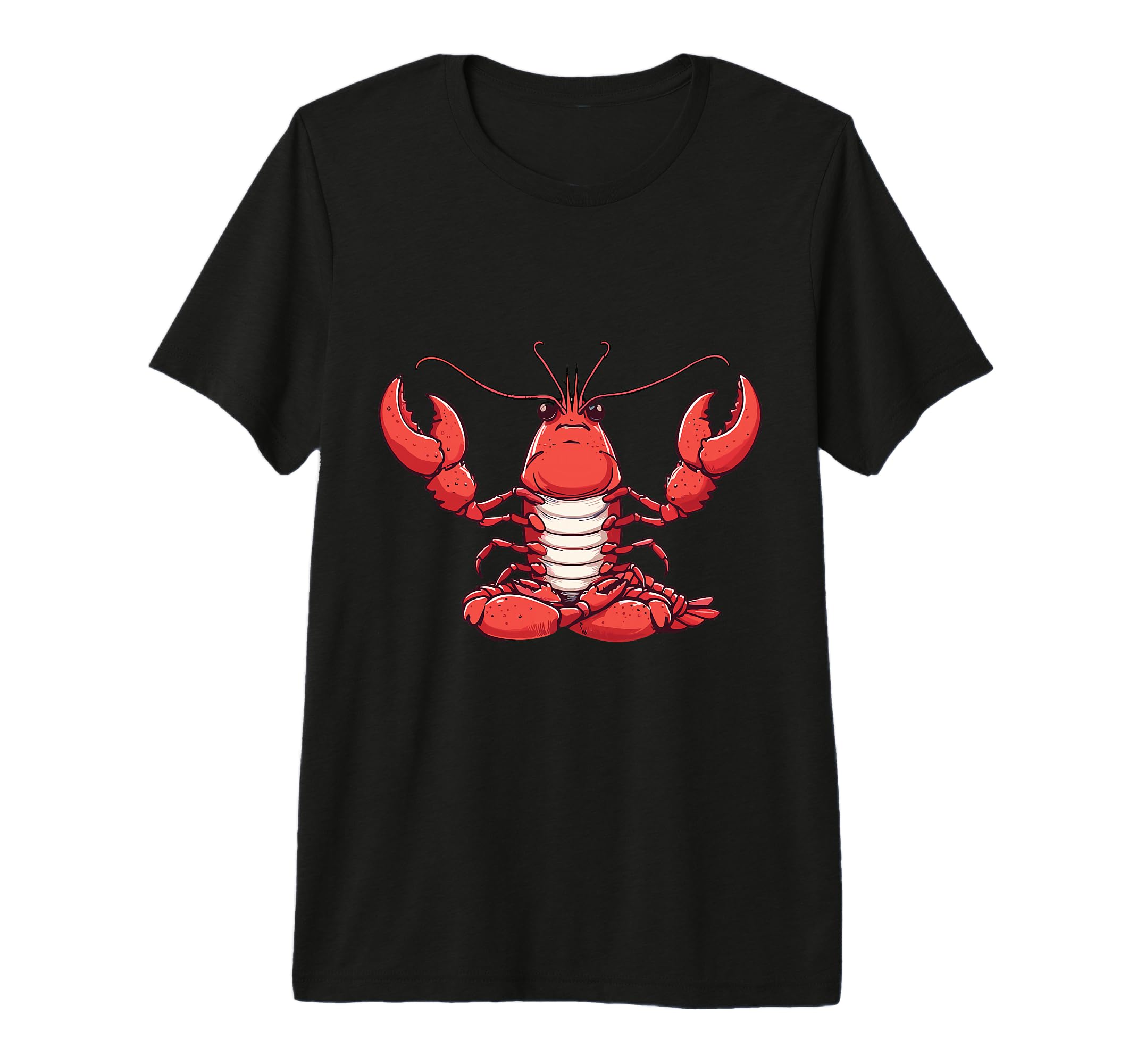 Meditation Lobster Yoga Pose T-Shirt - Aesthetic Graphic Men Women - T-Shirt, Sweatshirt, Hoodie