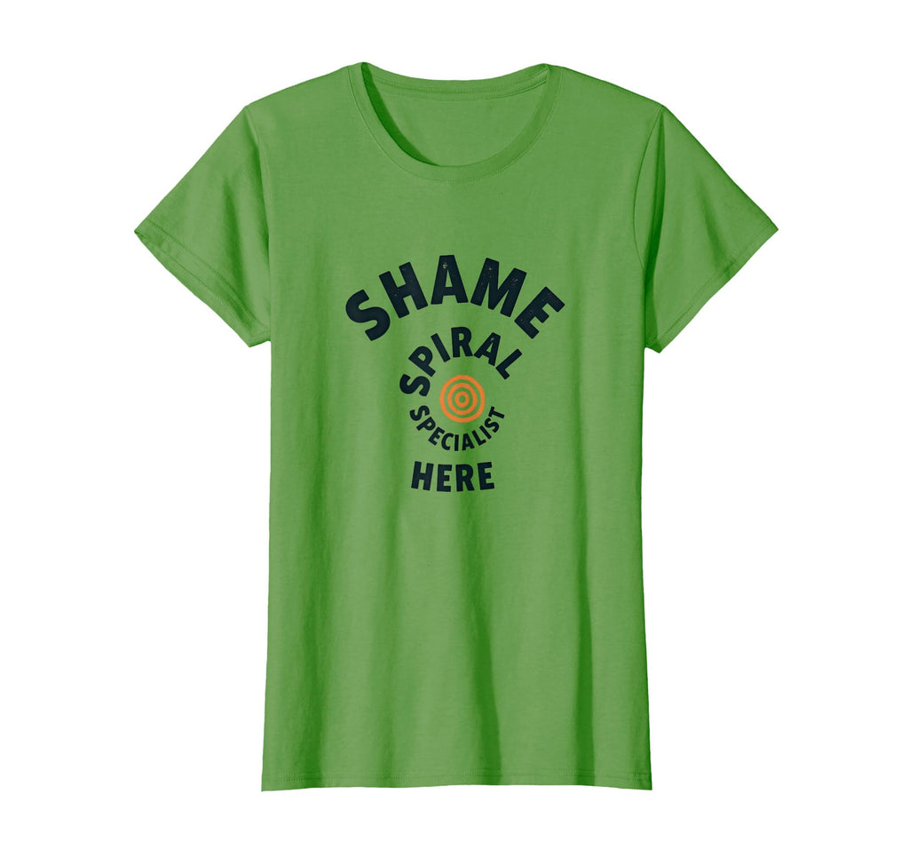 Shame Spiral Specialist Here Funny T-Shirt - Trendy Graphic Men Women - T-Shirt, Sweatshirt, Hoodie