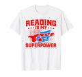 Reading Is My Superpower Book T-Shirt - Fun Novelty Design for Adults - T-Shirt, Sweatshirt, Hoodie