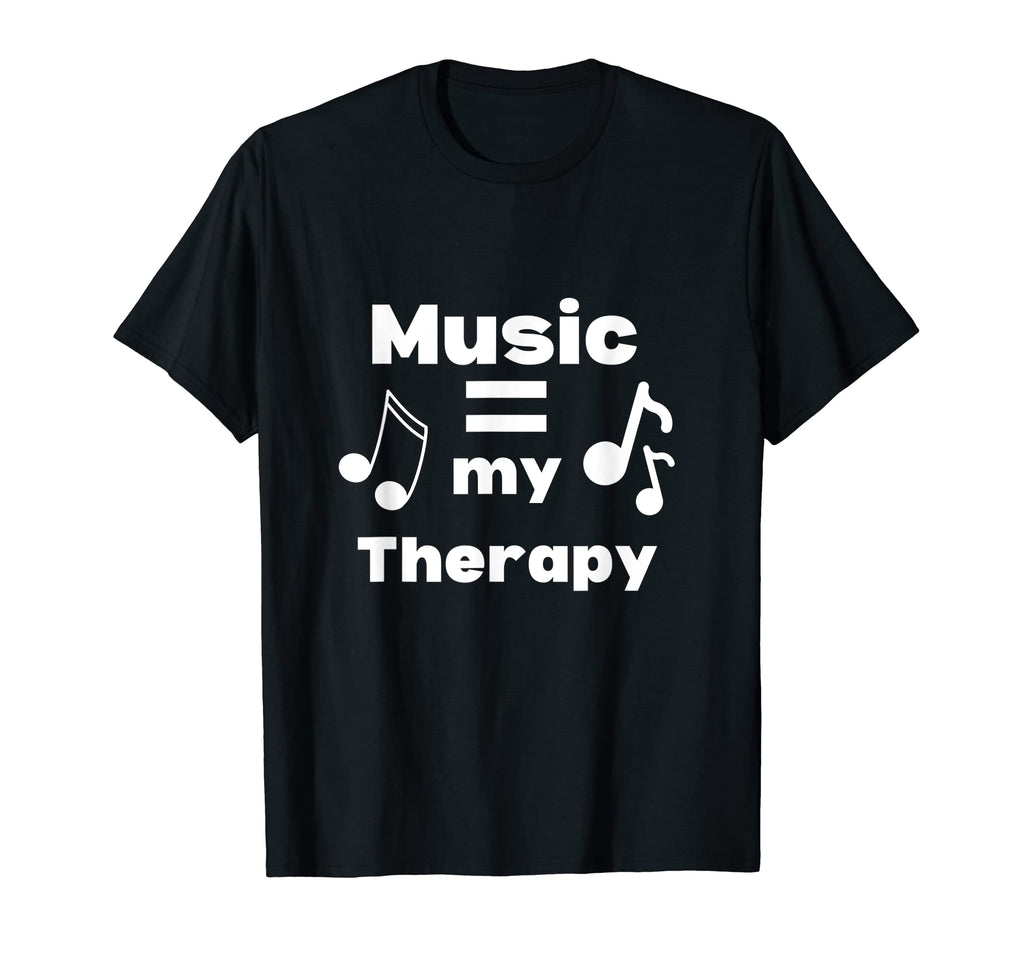 Music My Therapy T-Shirt - Minimalist Print for Adults - T-Shirt, Sweatshirt, Hoodie