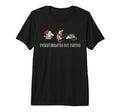 Overstimulated But Festive Possum Art T-Shirt - Unique Graphic for Adults - T-Shirt, Sweatshirt, Hoodie