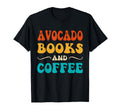 Groovy Funny Avocado Books And T-Shirt - Fun Novelty Design Men Women - T-Shirt, Sweatshirt, Hoodie