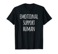 Emotional Support Human Esa Service Dog T-Shirt - Minimalist Print Unisex - T-Shirt, Sweatshirt, Hoodie