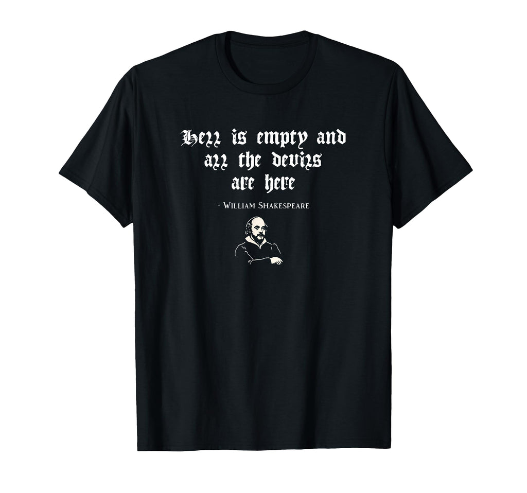 Funny Shakespeare Theater English T-Shirt - Custom Art Print Men Women - T-Shirt, Sweatshirt, Hoodie