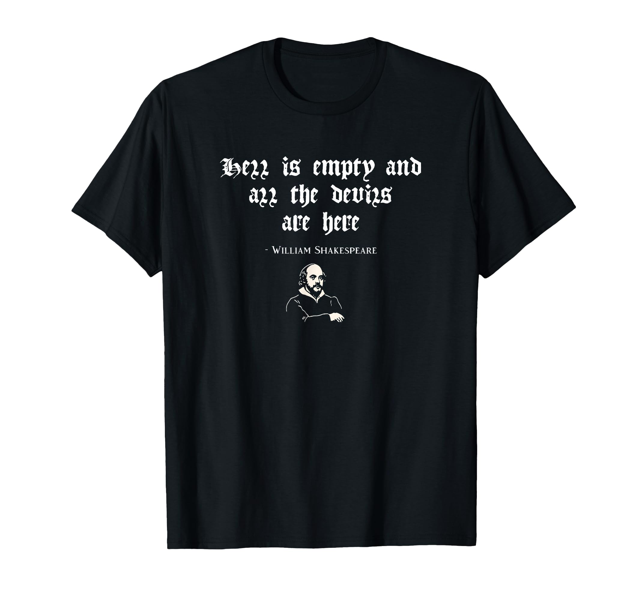 Funny Shakespeare Theater English T-Shirt - Custom Art Print Men Women - T-Shirt, Sweatshirt, Hoodie