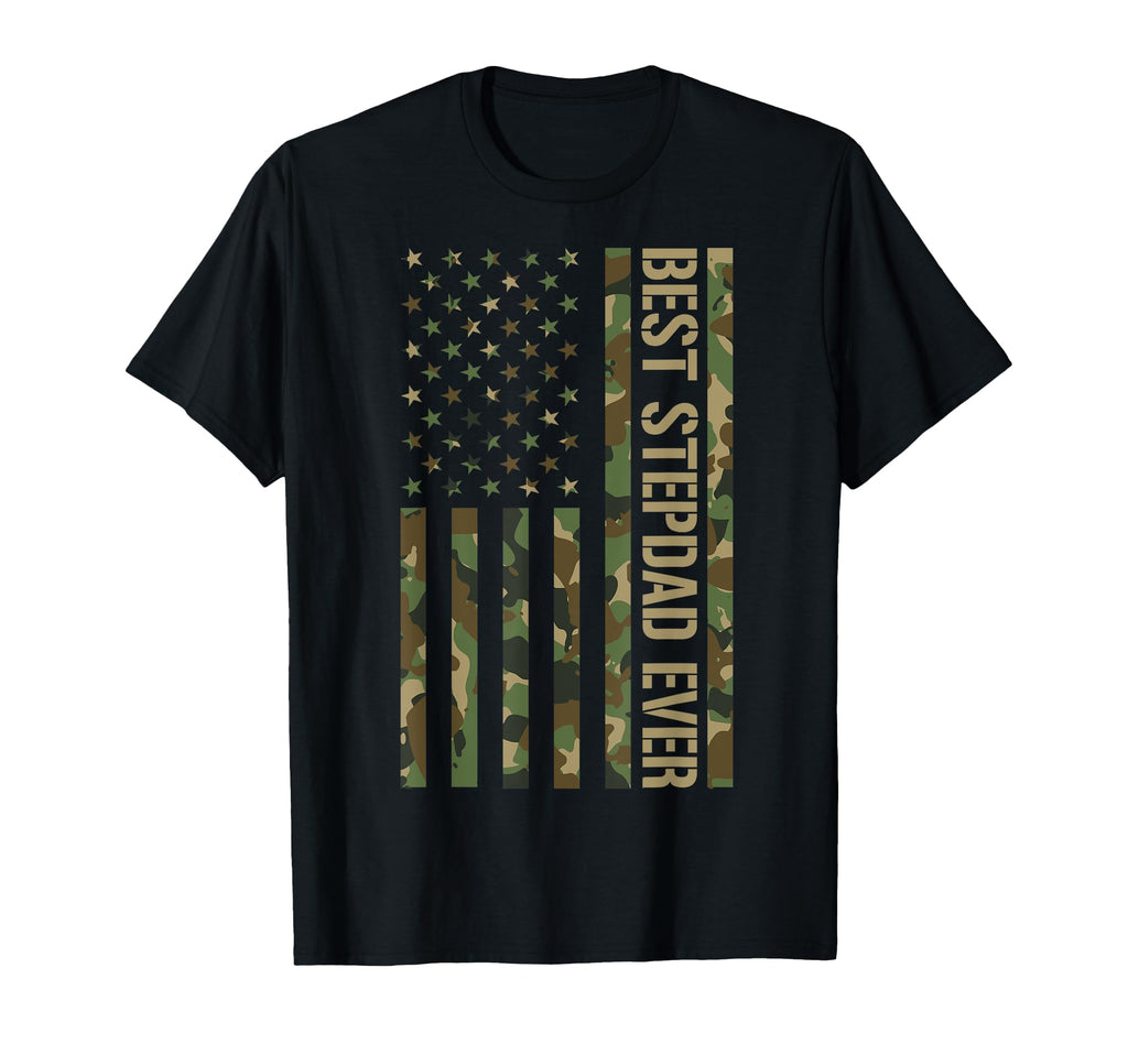 Best Stepdad Ever Fathers Day Step T-Shirt - Graphic Print Men Women - T-Shirt, Sweatshirt, Hoodie