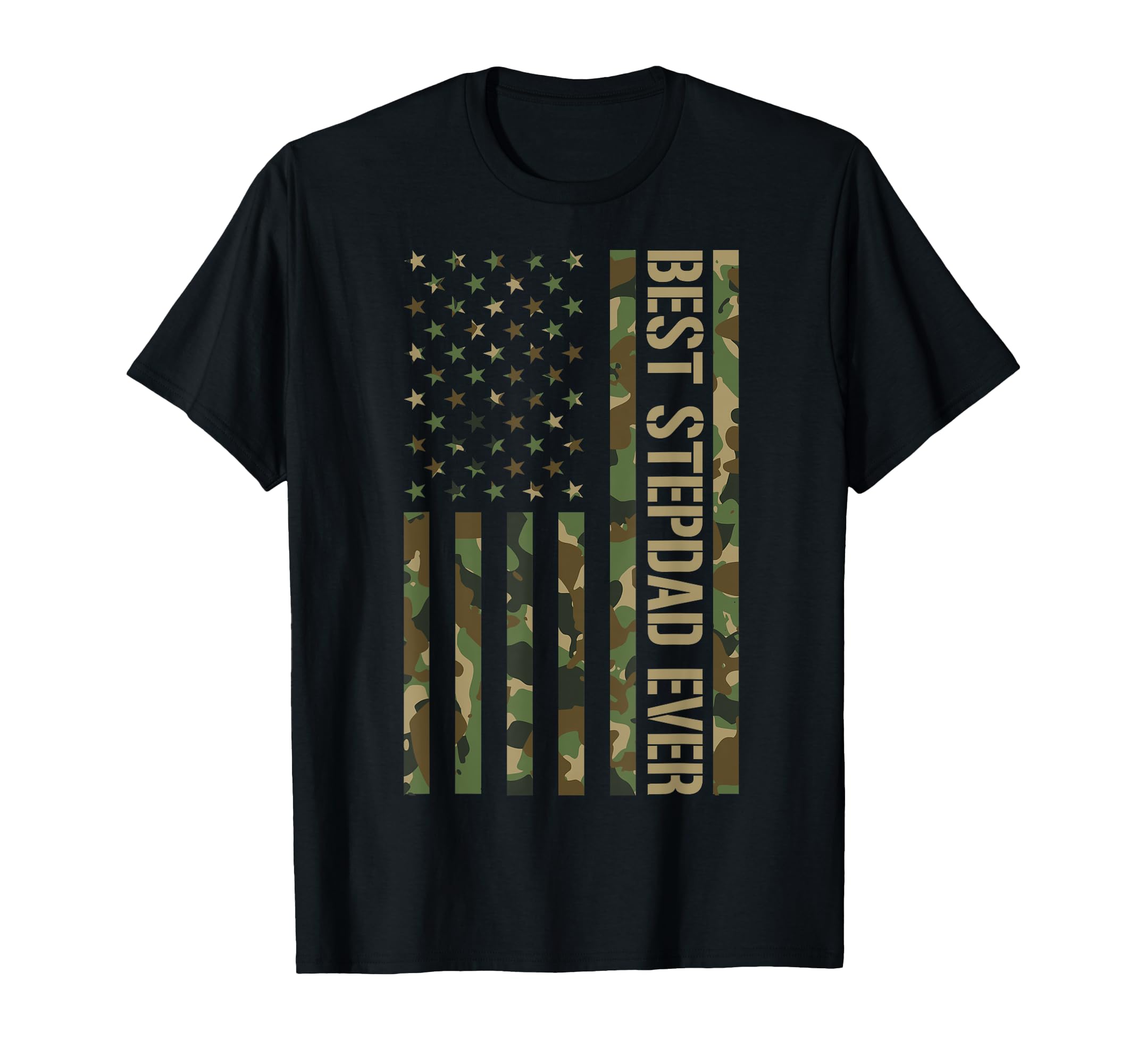 Best Stepdad Ever Fathers Day Step T-Shirt - Graphic Print Men Women - T-Shirt, Sweatshirt, Hoodie