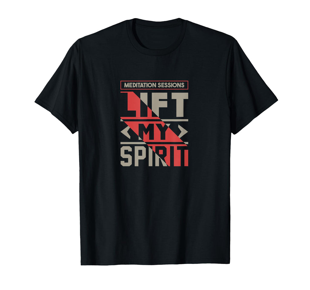Guided Meditations Lift My Spirit T-Shirt - Custom Art Print Unisex - T-Shirt, Sweatshirt, Hoodie