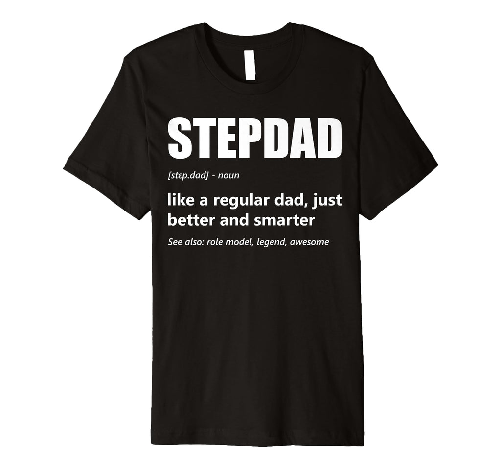 Mens Stepdad Definition Fathers Day T-Shirt - Aesthetic Graphic Men Women - T-Shirt, Sweatshirt, Hoodie