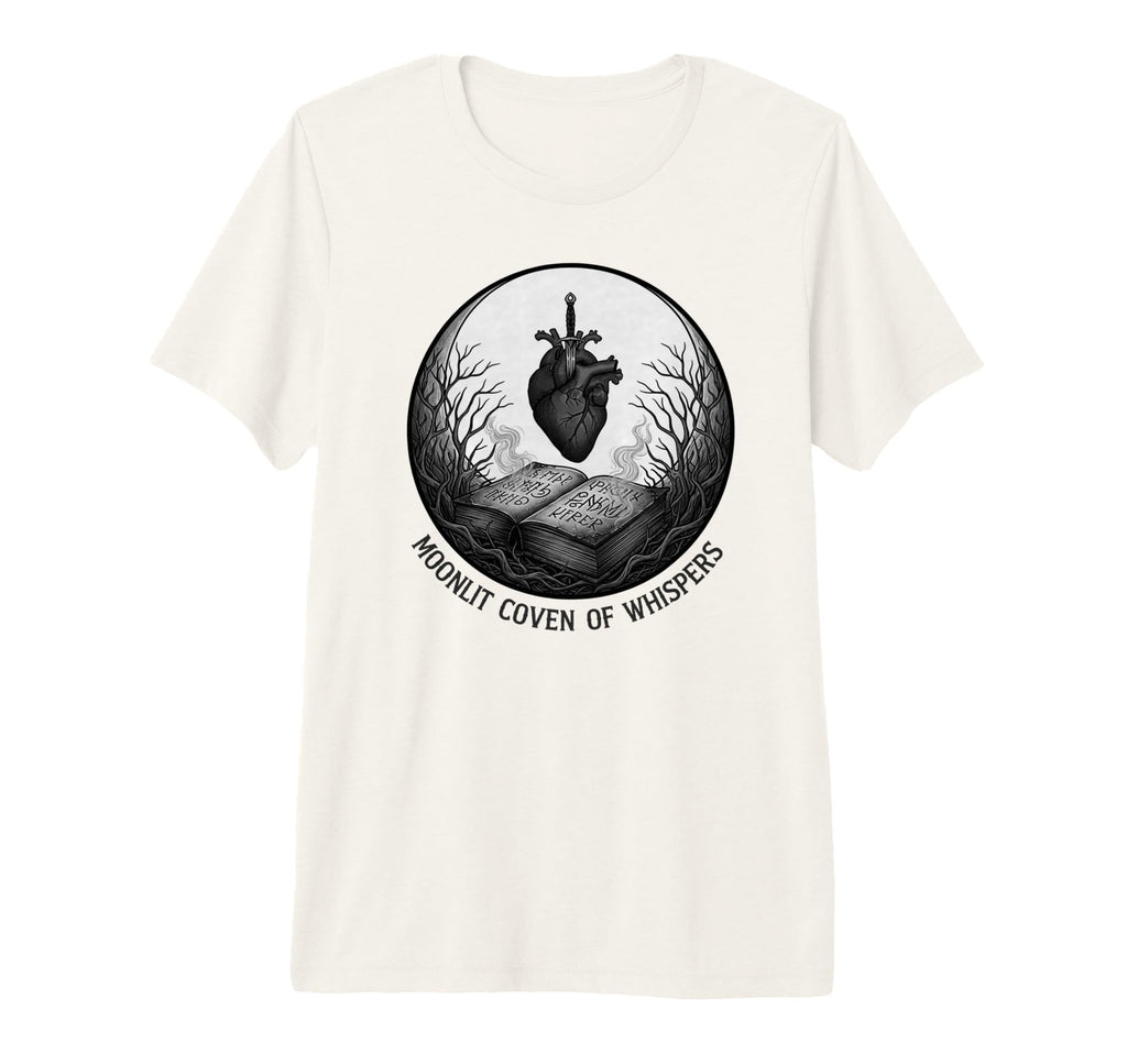 Moonlit Coven Whispers Witchy T-Shirt - Casual Everyday Wear Men Women - T-Shirt, Sweatshirt, Hoodie