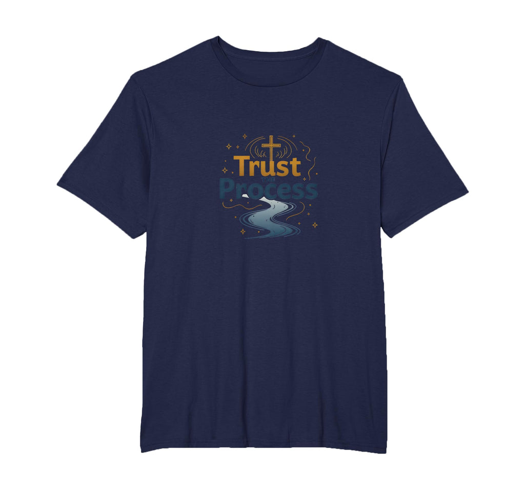 Jesus Saves Trust Process Christian T-Shirt - Fun Novelty Design Men Women - T-Shirt, Sweatshirt, Hoodie