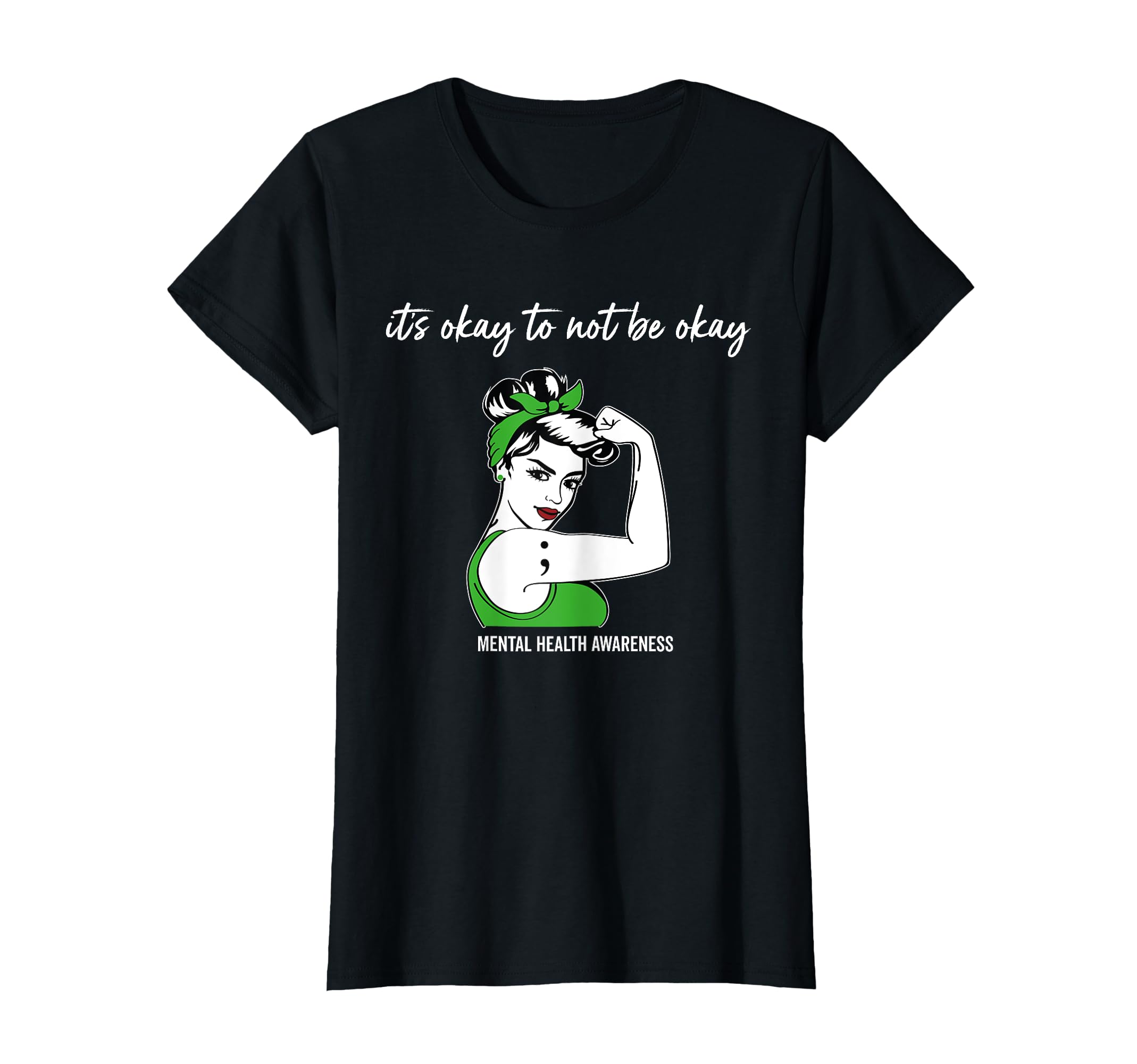 Depression Mental Health Awareness T-Shirt - Custom Art Print Unisex - T-Shirt, Sweatshirt, Hoodie