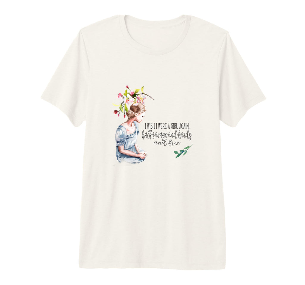 I Wish I Were Again Wuthering Heights T-Shirt - Novelty Apparel for Adults - T-Shirt, Sweatshirt, Hoodie