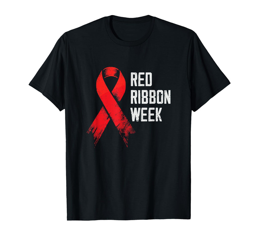 Red Ribbon Week Be Kind To Your Mind T-Shirt - Aesthetic Graphic Men Women - T-Shirt, Sweatshirt, Hoodie