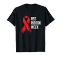 Red Ribbon Week Be Kind To Your Mind T-Shirt - Aesthetic Graphic Men Women - T-Shirt, Sweatshirt, Hoodie