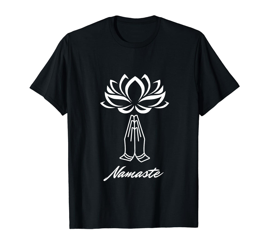 Internationa Yoya Day Namaste Lotus T-Shirt - Trendy Graphic for Adults - T-Shirt, Sweatshirt, Hoodie