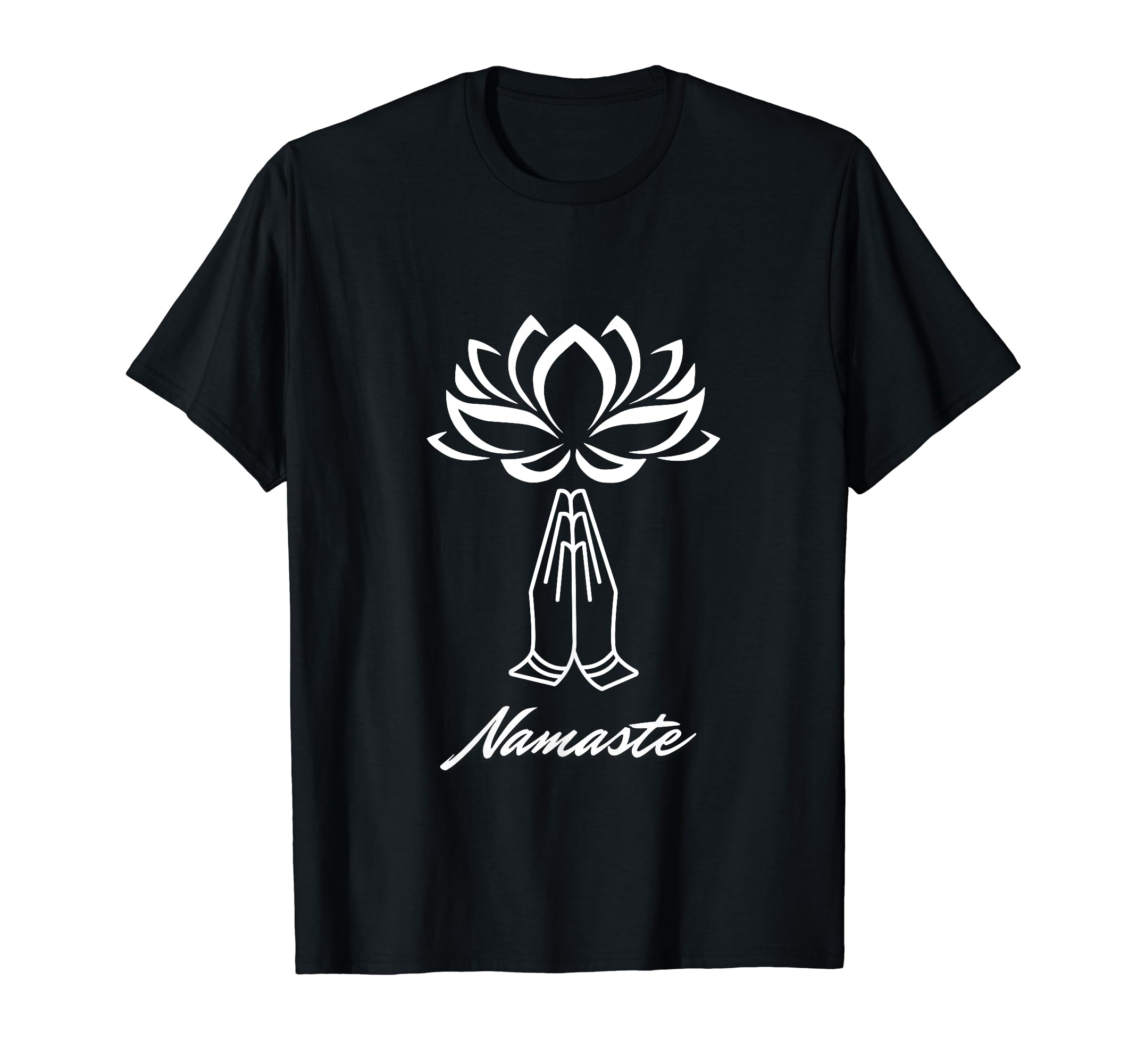 Internationa Yoya Day Namaste Lotus T-Shirt - Trendy Graphic for Adults - T-Shirt, Sweatshirt, Hoodie