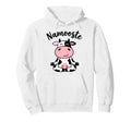 Yoga Meditation Lotus Pose Cow Namaste Hoodie - Minimalist Print Unisex - T-Shirt, Sweatshirt, Hoodie
