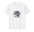 Ceo Overthinking Witty Brain T-Shirt - Minimalist Print for Adults - T-Shirt, Sweatshirt, Hoodie