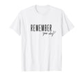 Ggt Positivity Self Love Remember T-Shirt - Fun Novelty Design for Adults - T-Shirt, Sweatshirt, Hoodie