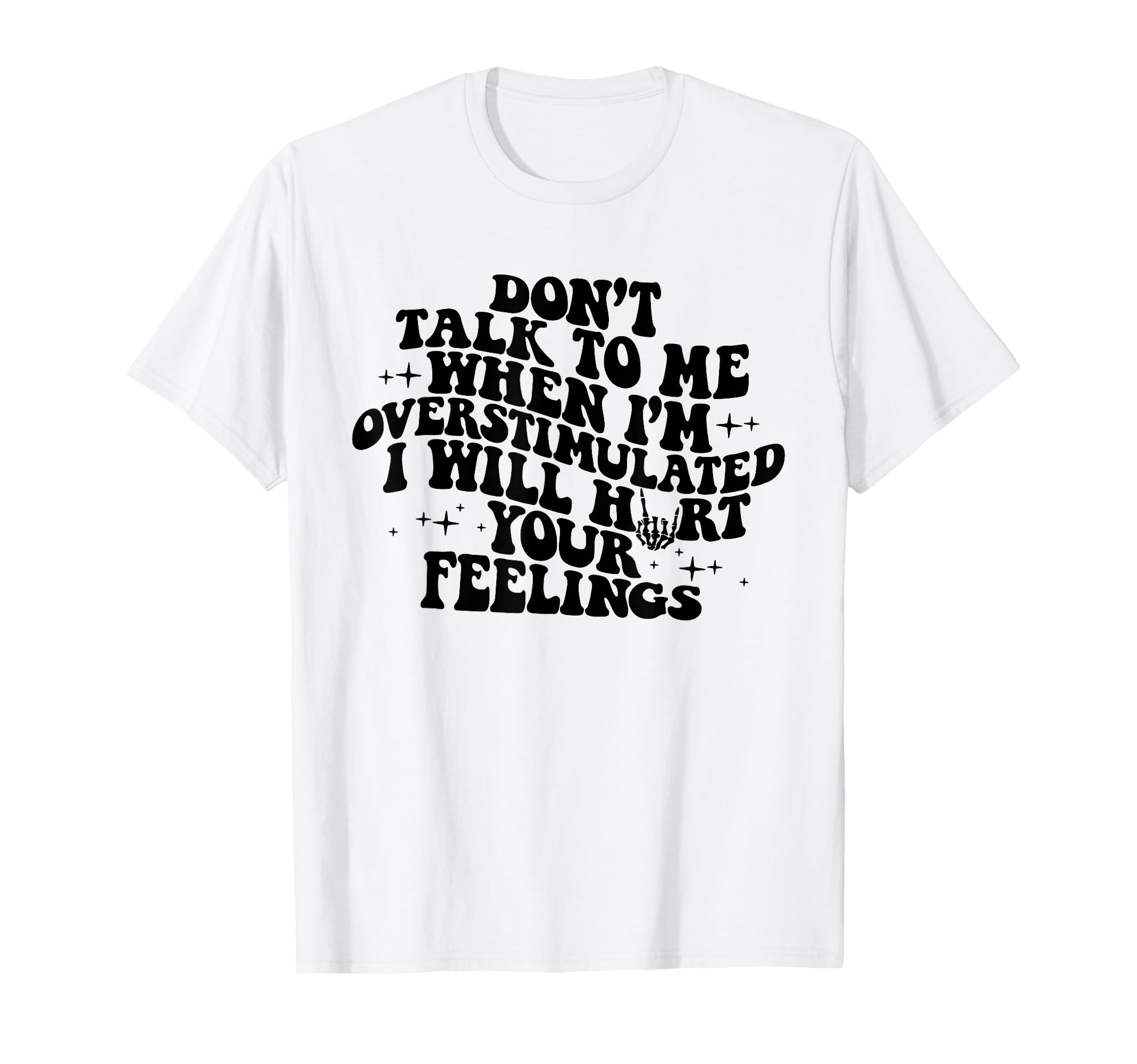 Dont Talk To Me When Im T-Shirt - Minimalist Print Men Women - T-Shirt, Sweatshirt, Hoodie