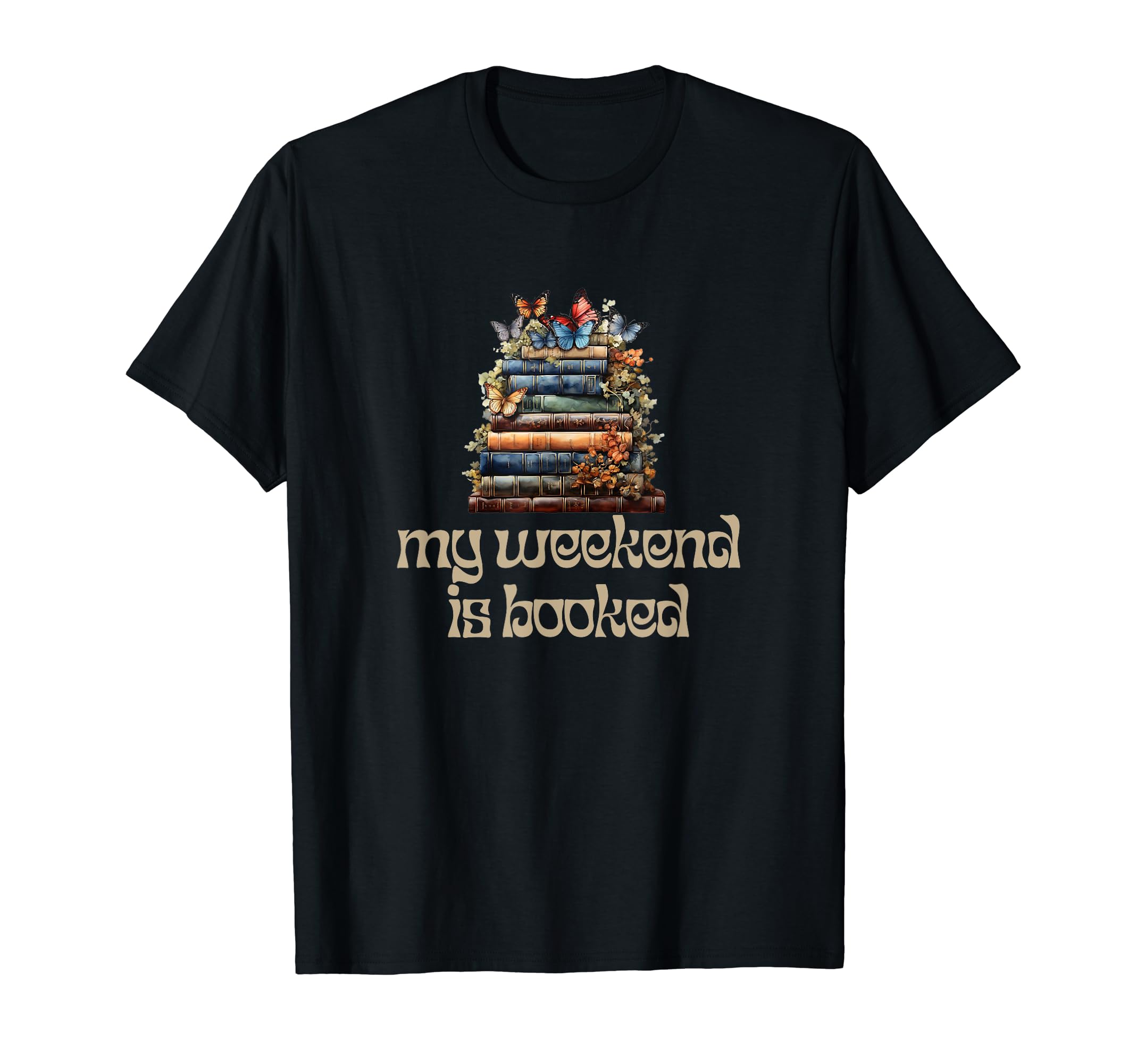 Library Books And Butterflies Reading T-Shirt - Streetwear Style Men Women - T-Shirt, Sweatshirt, Hoodie