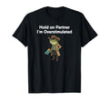 Funny Frog Meme Cowboy Hold Partner T-Shirt - Minimalist Print Unisex - T-Shirt, Sweatshirt, Hoodie