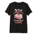 Romance Books My Hearts Beats Chapters T-Shirt - Novelty Apparel Unisex - T-Shirt, Sweatshirt, Hoodie