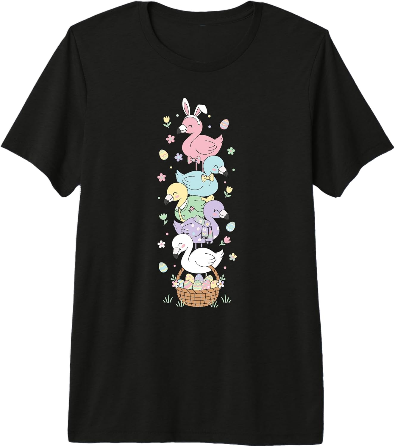 Flamingo Lovers Easter Day Costume for Boy Girl Unisex T-shirt, Sweatshirt, Hoodie, Long Sleeve Tee - T-Shirt, Sweatshirt, Hoodie