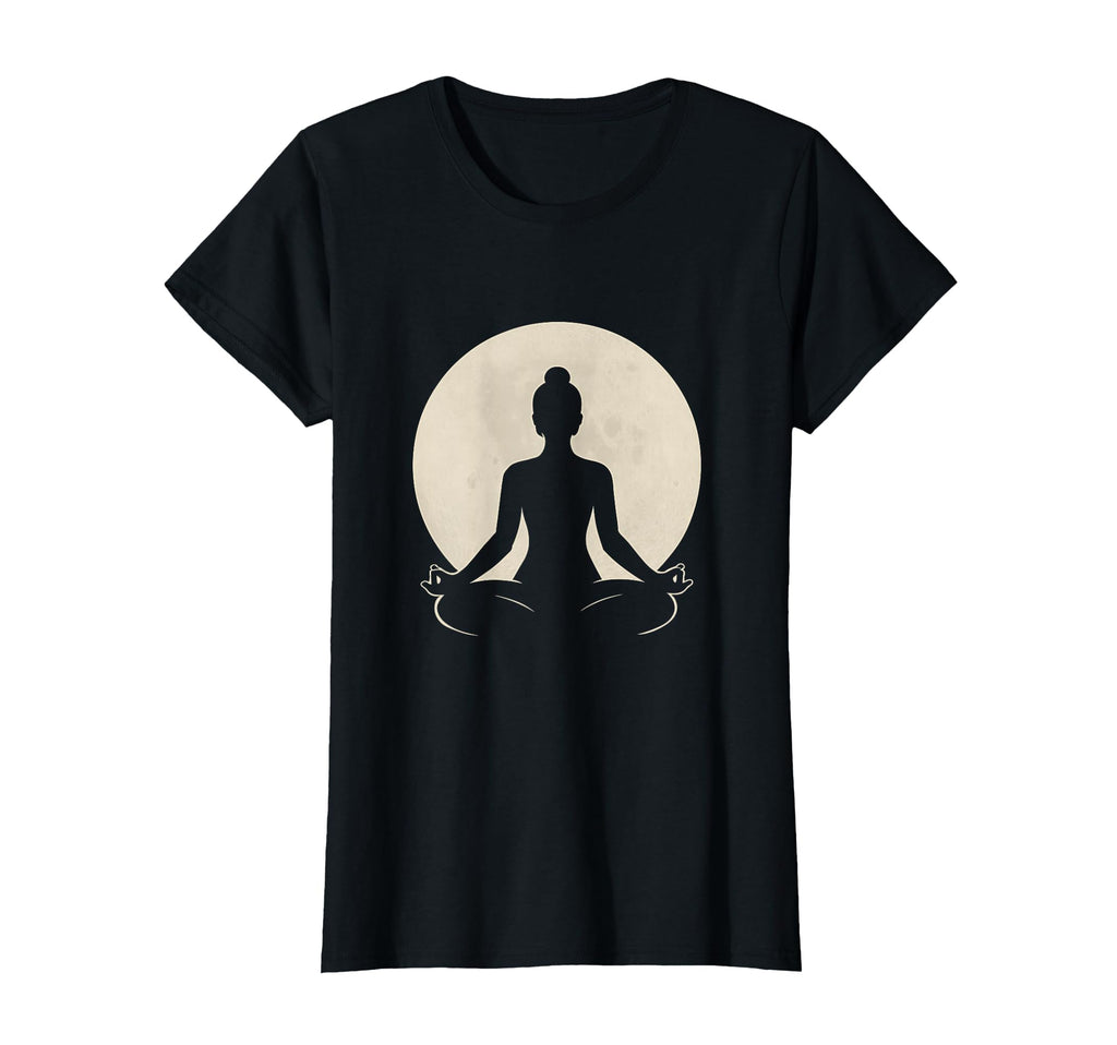 Yoga Meditation Innerpeace Moon T-Shirt - Aesthetic Graphic Men Women - T-Shirt, Sweatshirt, Hoodie