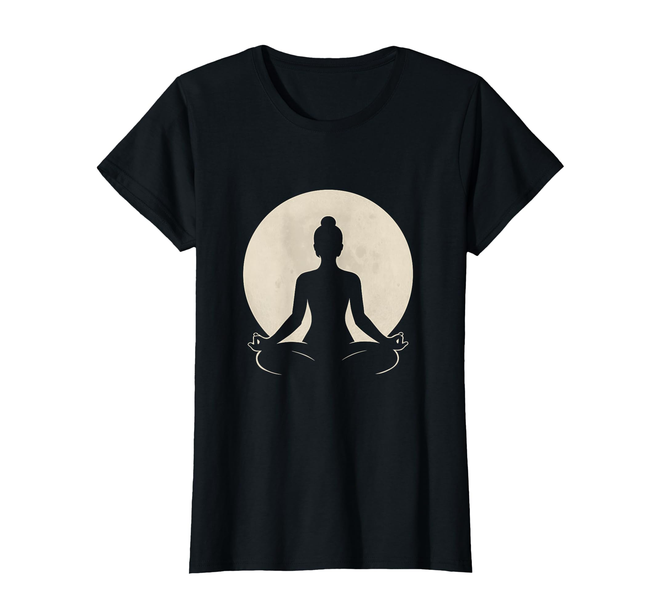 Yoga Meditation Innerpeace Moon T-Shirt - Aesthetic Graphic Men Women - T-Shirt, Sweatshirt, Hoodie
