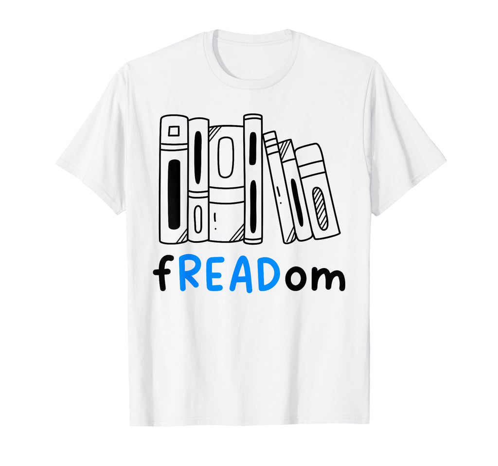 Bookish Freadom Bibliophile T-Shirt - Aesthetic Graphic for Adults - T-Shirt, Sweatshirt, Hoodie