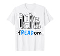 Bookish Freadom Bibliophile T-Shirt - Aesthetic Graphic for Adults - T-Shirt, Sweatshirt, Hoodie