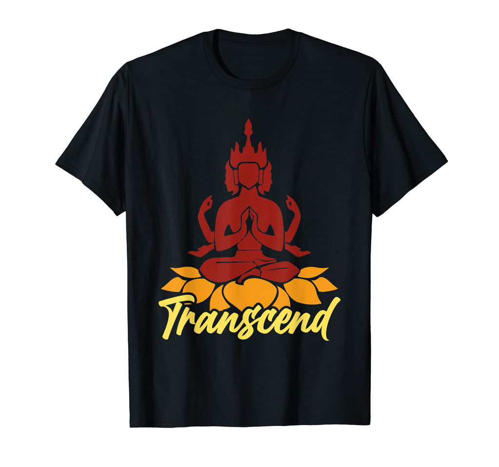 Transcend Meditation Spiritual Yoga T-Shirt - Trendy Graphic Men Women - T-Shirt, Sweatshirt, Hoodie