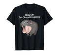 Hold Im Overstimulated Funny T-Shirt - Trendy Graphic Men Women - T-Shirt, Sweatshirt, Hoodie