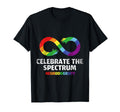 Neurodiversity Celebrate Spectrum T-Shirt - Minimalist Print for Adults - T-Shirt, Sweatshirt, Hoodie