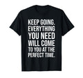 Keep Going Faith Grind Gym Hustle T-Shirt - Novelty Apparel Men Women - T-Shirt, Sweatshirt, Hoodie
