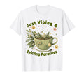 Funny Wellness Vibes Aesthetic Tea T-Shirt - Aesthetic Graphic for Adults - T-Shirt, Sweatshirt, Hoodie
