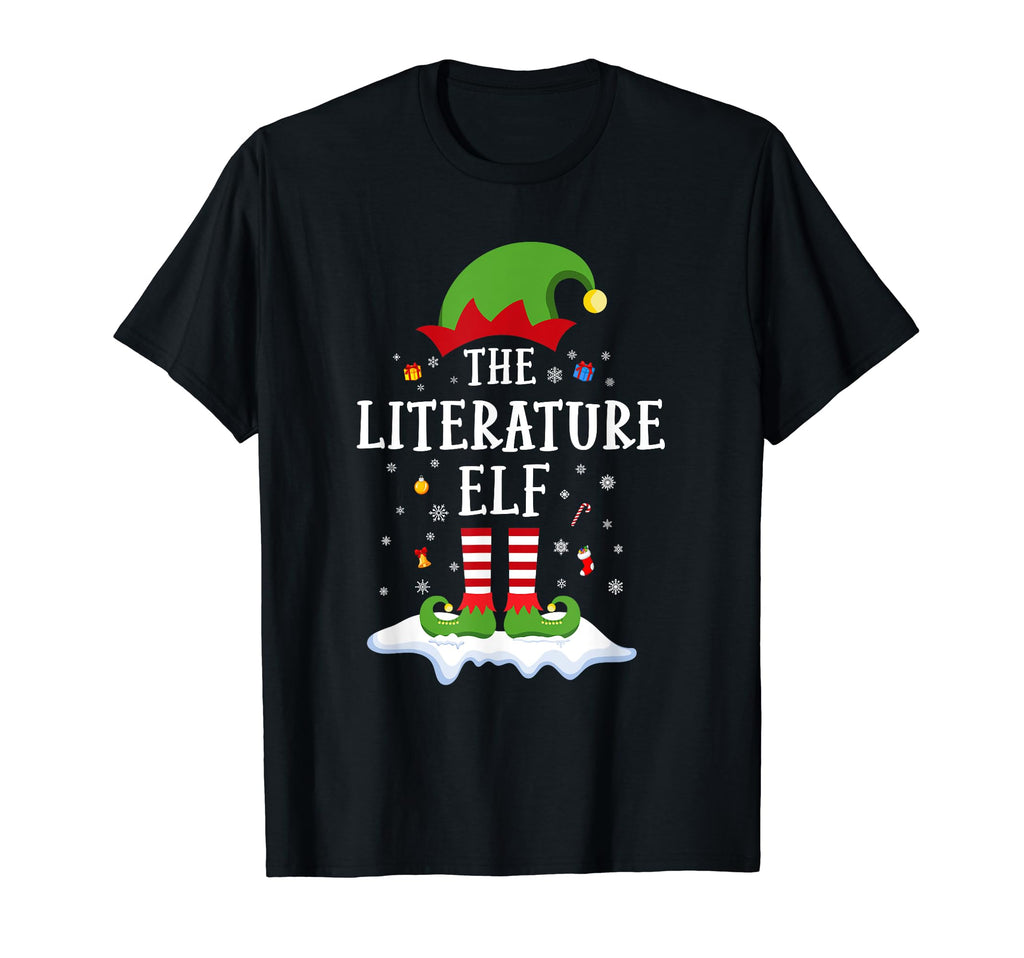 Literature Elf Funny Matching T-Shirt - Aesthetic Graphic for Adults - T-Shirt, Sweatshirt, Hoodie