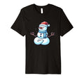 Meditation Snowman Yoga Pose Relaxing T-Shirt - Graphic Print for Adults - T-Shirt, Sweatshirt, Hoodie