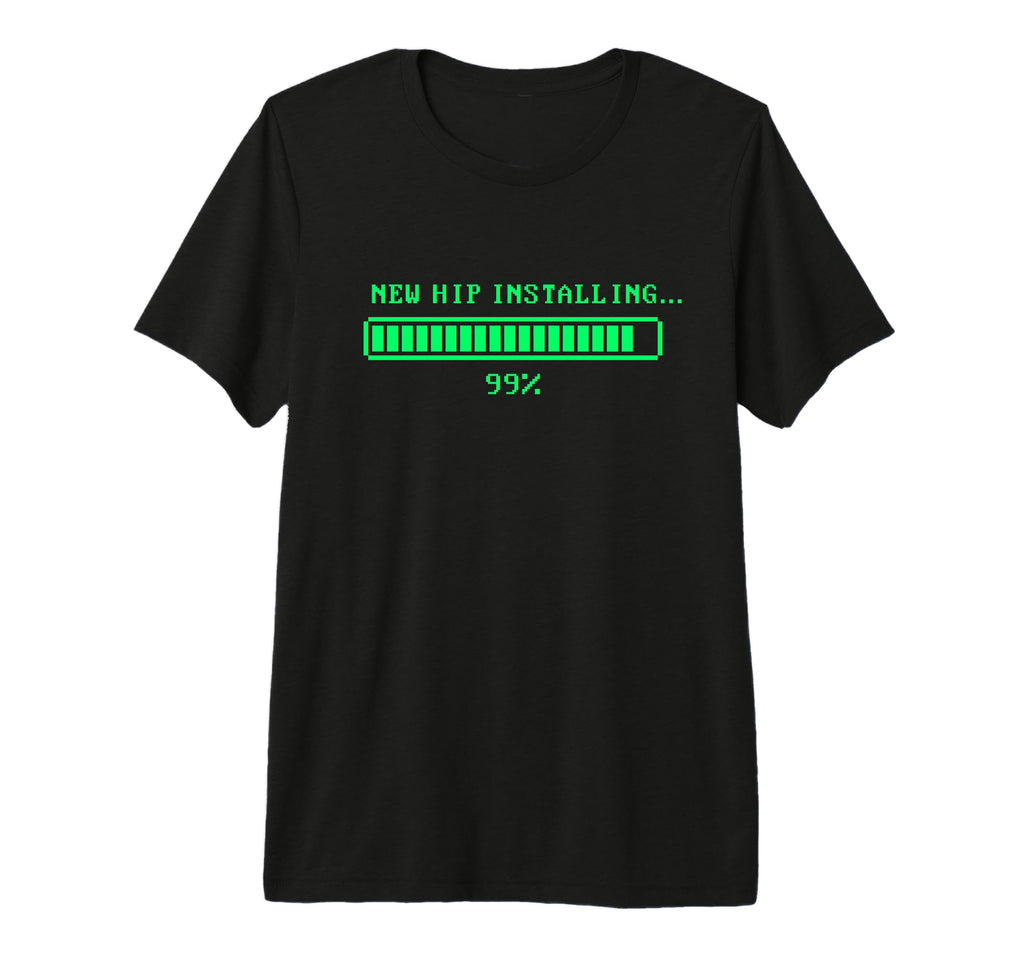 Hip Replacement Surgery Recovery T-Shirt - Minimalist Print Men Women - T-Shirt, Sweatshirt, Hoodie