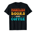 Groovy Funny Mountains Books And T-Shirt - Casual Everyday Wear for Adults - T-Shirt, Sweatshirt, Hoodie