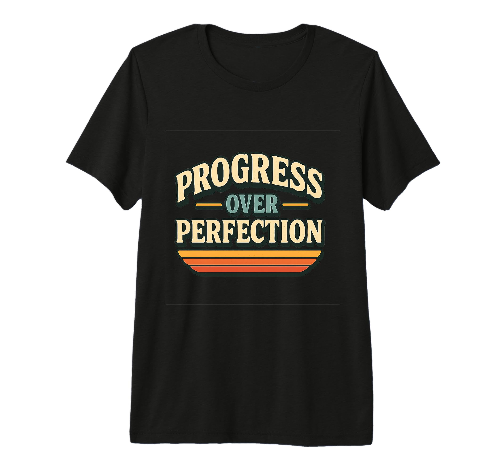 Progress Over Perfection Tri Blend T-Shirt - Streetwear Style Unisex - T-Shirt, Sweatshirt, Hoodie