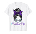 Social Worker Life Messy Bun T-Shirt - Casual Everyday Wear Men Women - T-Shirt, Sweatshirt, Hoodie